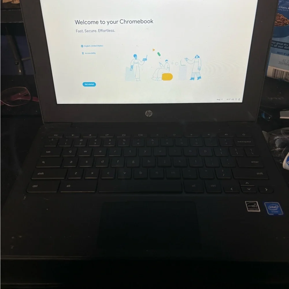 HP Chromebook 11a-nb0013dx Gray 11.6